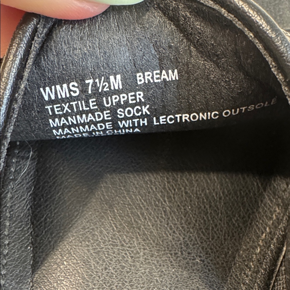 Report Black Woven Platform Slides - Picture 4 of 4